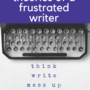 theories of a frustrated writer
