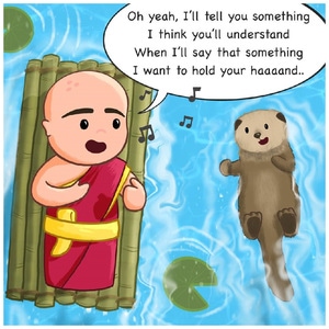 Hold my hand &amp; everything will be alright ;)