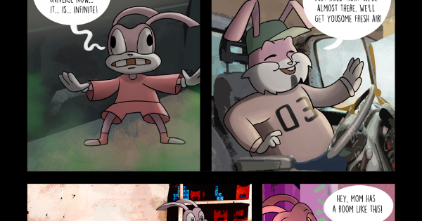 Dunb Rabbit Read Dumb Rabbits (shorts) :: Pest Control | Tapas Community
