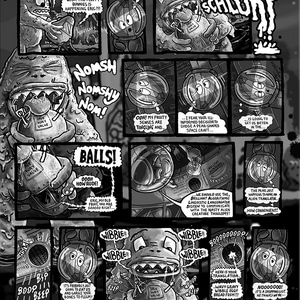 Dood and Eric are dining on a monster plate of Doom