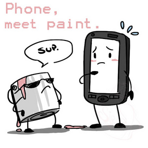 Phone, Meet Paint