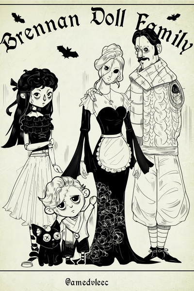 Brennan Doll Family (DollHouse)