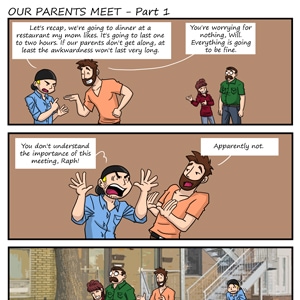 Will And Raph Read Will and Raph Chronicles :: Our parents meet – Part 1 | Tapas ...
