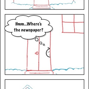 Where's the newspaper?