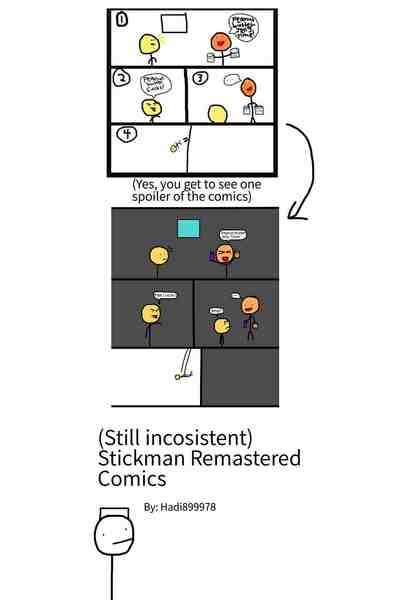 Inconsistent Remastered Stickman Comic