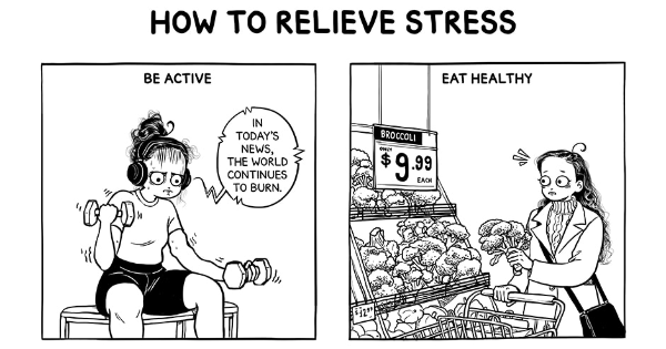 Read Cassandra Comics :: How to relieve stress | Tapas Community