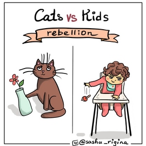 Cats vs Kids
