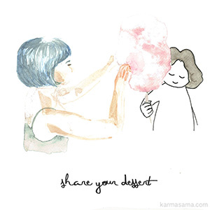 Share your dessert