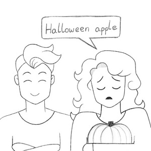 Halloween Apple