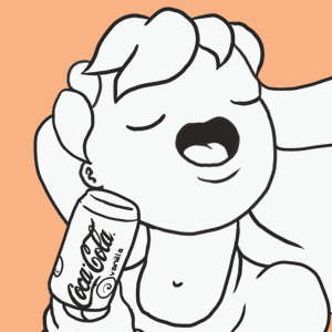 A sucker for that vanilla