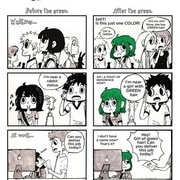 The Green-Haired Girl