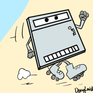 As Sardinhas em O port&atilde;o de correr!