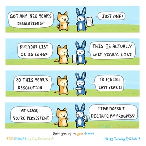 Keep at it!