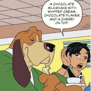 Page 2 - A Chocolate Dinosaur