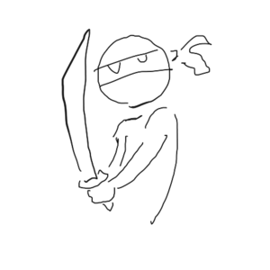 El ninja con mala suerte