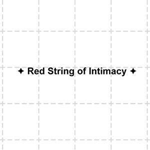 [DOODLE] Red String