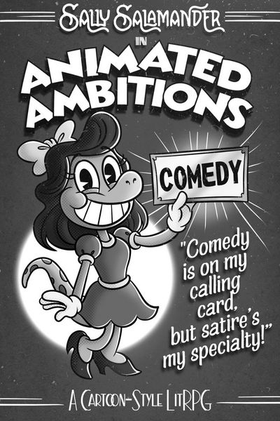 Animated Ambitions: A Cartoon Style LitRPG