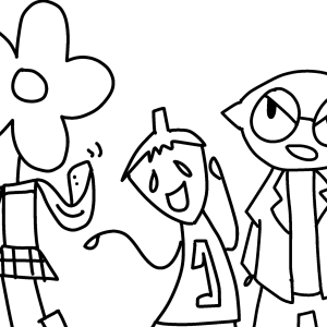 EXTRA - strawberry and lemon scribble 