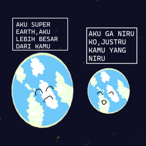 SUPER EARTH VS BUMI