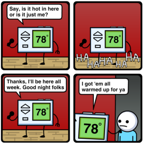 Thermostand-up