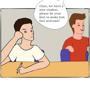 New kid - part 1 - part 2