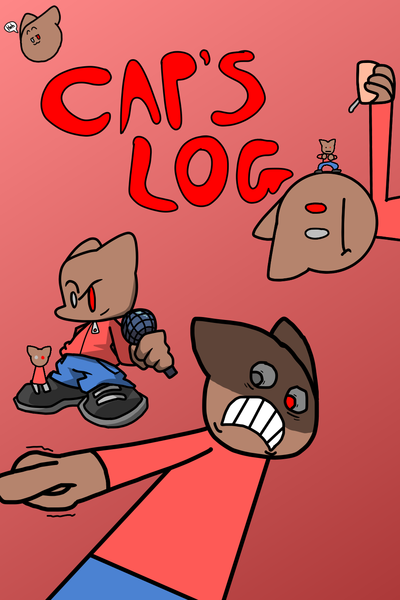 Cap's Log: the journal of the crazy, red-eyed cat!