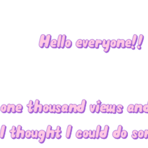 Ask me questions! (thank you!!)