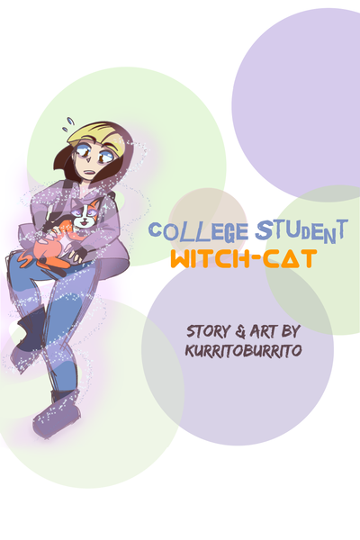College Student Witch-Cat