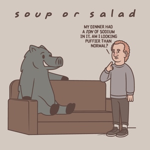 Soup or Salad - Sodium