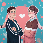 They Belong Together - Haikyuu dj (IwaOi)