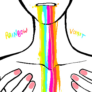 Rainbowvomit