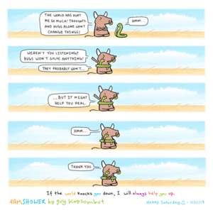 it can help.
