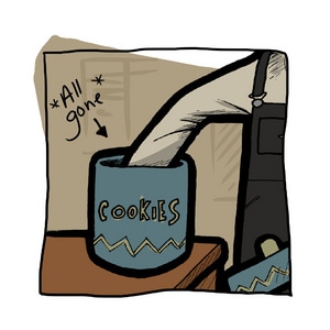 All Out of Cookies (PART ONE)