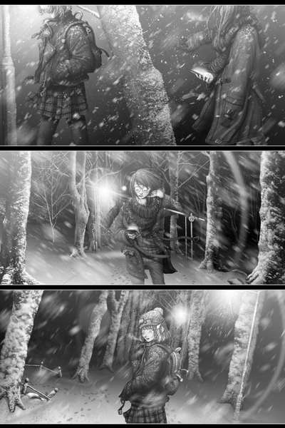 Kiss me Under the Falling Snow