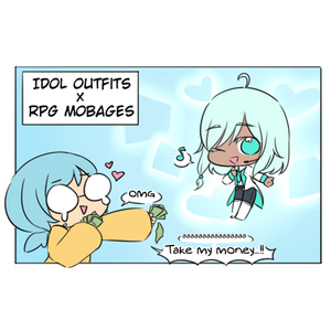 Idol x RPG outfits!