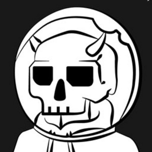 Stepping on the Moon - Skull Guy, The Apathetic Skeleton