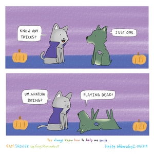 Acting abilities. 