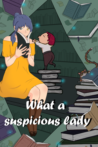 What a suspicious lady