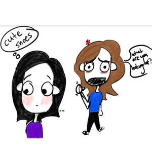 When you catch Bae looking at someone else