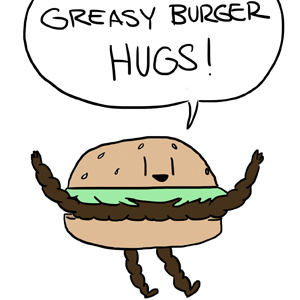Burger Hugs