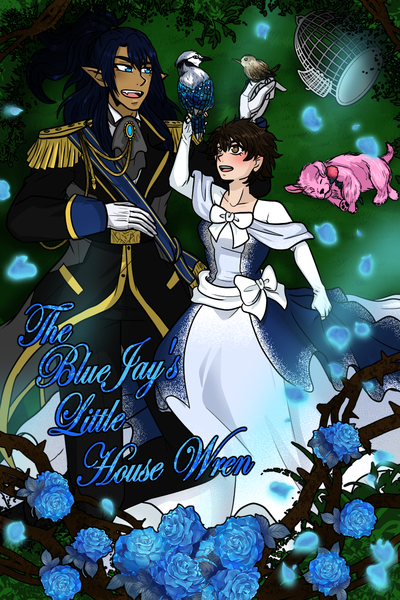 The Blue Jay's Little House Wren