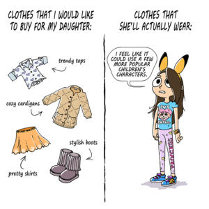 Clothes That She'll Actually Wear
