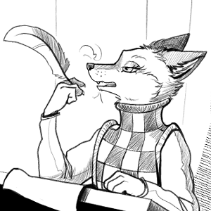 "Silver linings, I suppose..."