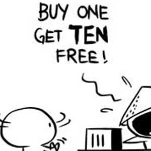 Buy one get ten free!