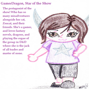 Page 3: Character Profile GamerDragon