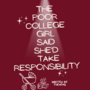 The Poor College Girl Said She'd take Responsibility 