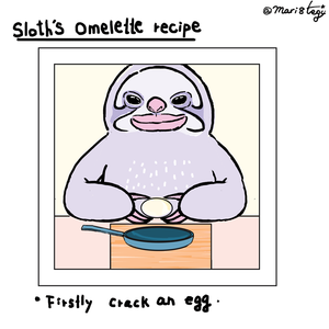 Sloth's Omelette Recipe