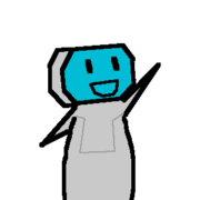 The robot in the room