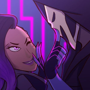 Shadow (Sombra x Reaper) cover
