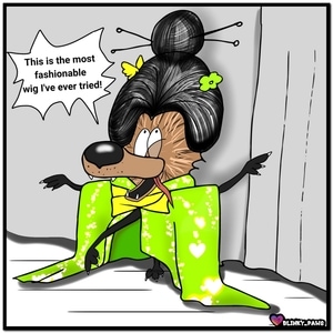 Aunty Awoof goes unusual shopping^^ | 